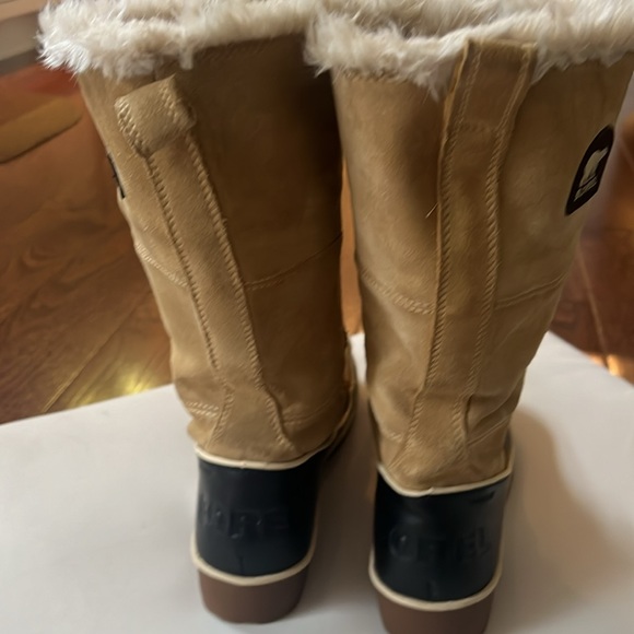 Sorel Tan Tivoli Il High Waterproof Lace Up Winter Boots Women's size 7 - Picture 3 of 8